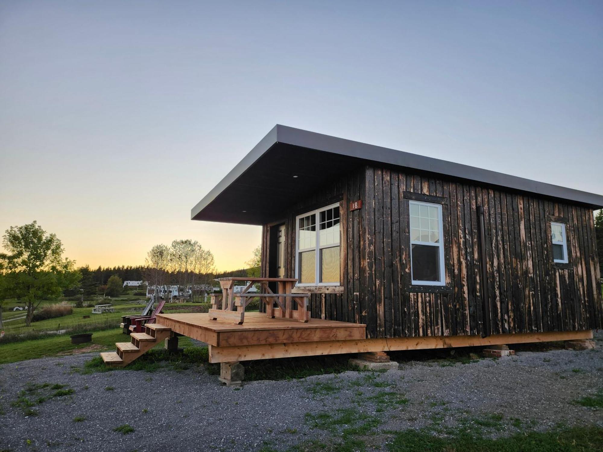 Chalets Nature Ocean Percé Exterior foto
