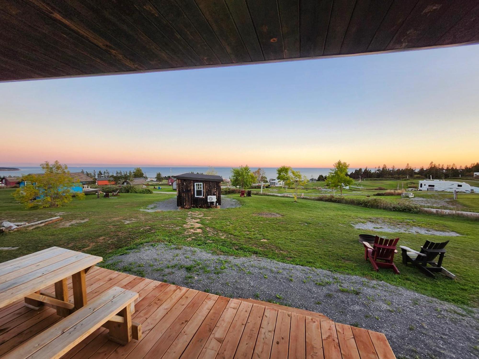 Chalets Nature Ocean Percé Exterior foto