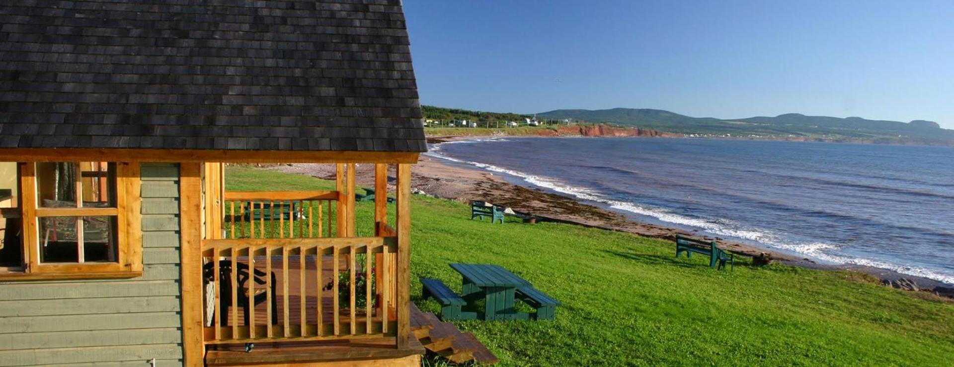 Chalets Nature Ocean Percé Exterior foto